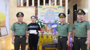 Đại học ANND thăm hỏi, tặng quà thân nhân các Liệt sĩ hy sinh trên đèo Bảo Lộc