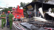 Nạn nhân thứ 3 trong vụ cháy tiệm sửa xe tại Bình Thuận đã tử vong