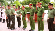 Bộ trưởng Tô Lâm thăm và làm việc tại Công an tỉnh Bà Rịa-Vũng Tàu