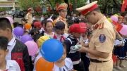 Bảo đảm trật tự, an toàn giao thông trong ngày khai giảng