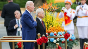 Tổng Bí thư Nguyễn Phú Trọng chủ trì lễ đón chính thức Tổng thống Hoa Kỳ Joe Biden