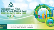 100 doanh nghiệp Việt Nam và quốc tế triển lãm 9 nhóm sản phẩm, dịch vụ tăng trưởng xanh