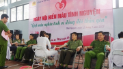 Hơn 600 CBCS Công an Thái Nguyên tham gia hiến máu tình nguyện
