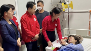 Trung ương Hội Chữ thập đỏ Việt Nam hỗ trợ khẩn cấp nạn nhân vụ cháy chung cư mini