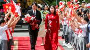 Phó Chủ tịch nước Võ Thị Ánh Xuân chủ trì lễ đón chính thức Hoàng Thái tử Nhật Bản