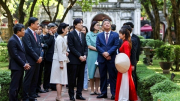 Hoàng Thái tử Nhật Bản và Công nương thăm Văn Miếu - Quốc Tử Giám
