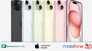 iPhone 15 Series giá chỉ từ 21.490.000đ khi mua gói cước độc quyền từ nhà mạng MobiFone