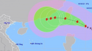 Bão KOINU mạnh gần cấp siêu bão sắp vào Biển Đông