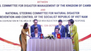 Việt Nam và Campuchia ký Bản ghi nhớ ứng phó thiên tai