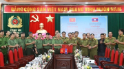 Tăng cường đảm bảo ANTT giữa Công an tỉnh Sơn La với Công an 3 tỉnh nước bạn Lào