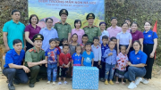 Xây tặng điểm trường Mầm non Nà Hoi, Bắc Kạn