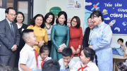 Phu nhân Tổng thống Mông Cổ thăm Trường Tiểu học Chu Văn An
