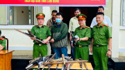 Người dân Lâm Đồng giao nộp 132 súng tự chế cùng hàng nghìn viên đạn