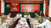 Thứ trưởng Nguyễn Văn Long kiểm tra công tác tại Công an tỉnh Hà Nam