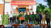 Trao nhà nghĩa tình đồng đội cho cán bộ Công an ở huyện vùng cao Quảng Ngãi