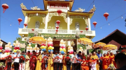 Khánh thành chùa Bồ Đề, một trong những biểu tượng đoàn kết Lào – Việt