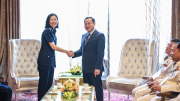 Thứ trưởng Nguyễn Văn Long tiếp xã giao các đoàn Đại biểu dự APCCA 41