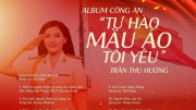 Thượng úy Thu Hường ra mắt album “Tự hào màu áo tôi yêu”