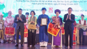 Trao giải cuộc thi "Hùng biện tiếng Việt cho lưu học sinh nước ngoài tại Việt Nam" năm 2023