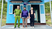 Công an xã vận động xây dựng "Mái ấm tình thương" cho 2 hộ dân Raglai đặc biệt khó khăn