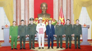 Thăng cấp bậc hàm Thượng tướng đối với Thứ trưởng Bộ Công an Nguyễn Duy Ngọc