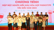 Tôn vinh những người hiến máu hòa hợp