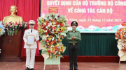 Thứ trưởng Lê Văn Tuyến trao quyết định bổ nhiệm Giám đốc Công an tỉnh Đắk Nông