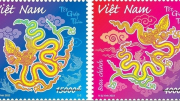 Phát hành bộ tem bưu chính "Tết Giáp Thìn" 2024
