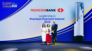 Techcombank giữ ngôi vương 4 năm liên tiếp với 8 giải thưởng danh giá của Visa và Master Card