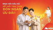 Thêm nhiều ưu đãi khi nhận tiền kiều hối qua tài khoản MSB