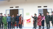 Học viện Chính trị CAND tặng công trình "Nhà ăn bán trú" cho điểm trường vùng cao Hà Giang
