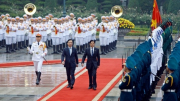 Chủ tịch nước chủ trì lễ đón chính thức Tổng thống Philippines