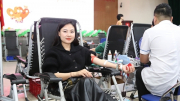 Mỗi ngày có hàng trăm người hiến máu cứu người bệnh dịp Tết Nguyên đán