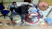 Tên cướp ngân hàng ở Lâm Đồng bắn bảo vệ sượt qua ngực