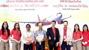 Vietjet bay kết nối TP Hồ Chí Minh tới Lào với tần suất 4 chuyến khứ hồi mỗi tuần