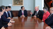 Thủ tướng tiếp Chủ tịch Hội Hữu nghị New Zealand - Việt Nam