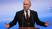 Ông Putin giành chiến thắng áp đảo trong cuộc bầu cử Tổng thống Nga