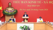 Thủ tướng Phạm Minh Chính chủ trì họp Tiểu ban Kinh tế-Xã hội Đại hội XIV của Đảng