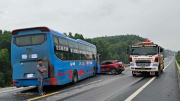 Kiến nghị xe khách, xe tải nặng không được đi vào cao tốc Cam Lộ - La Sơn