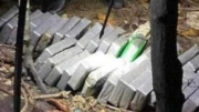 52 gói nylon nghi chứa ma túy trôi dạt vào bờ biển Gò Công