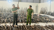 Công an Lào Cai thu giữ trên 700 vật liệu nổ, công cụ hỗ trợ trong quý I/2024
