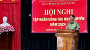 Hội nghị tập huấn công tác nhân quyền tỉnh Quảng Ngãi năm 2024