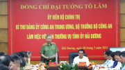 Bảo đảm tốt an ninh, quốc phòng, xây dựng tỉnh Hải Dương giàu mạnh
