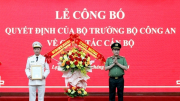 Công bố quyết định bổ nhiệm Giám đốc Công an tỉnh Lạng Sơn