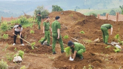 Công an tỉnh Đắk Nông tích cực hưởng ứng “Tết trồng cây đời đời nhớ ơn Bác Hồ”