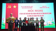 Bộ Tư lệnh Bảo vệ Lăng Chủ tịch Hồ Chí Minh và Công an TP Cần Thơ ký kết quy chế phối hợp