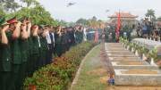 Thừa Thiên Huế truy điệu và an táng 12 hài cốt liệt sĩ hy sinh tại chiến trường Lào