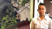 "Người hùng" giải cứu nạn nhân vụ cháy nhà trọ tại quận Hà Đông, Hà Nội