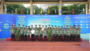 CBCS, học viên CAND ra quân hưởng ứng Tháng hành động Vì môi trường