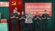 Chủ tịch nước Tô Lâm thăm cán bộ, chiến sỹ Đồn biên phòng Cửa khẩu Sóc Giang